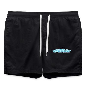 Emploi Économiste d’entreprise - Short de bain - noir - Devant - AI Model Male 185 light (185cm)