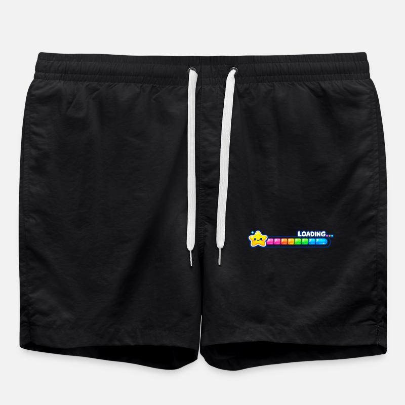 Loading Gamer Level - Swim Trunks - black