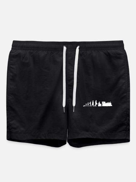 Eisenbahnfreund Development - Swim Trunks - black
