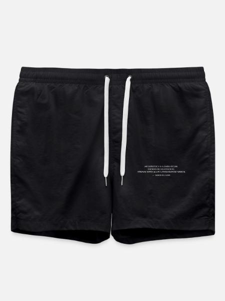 Immanuel Kant Zitat - Badeshorts - Schwarz