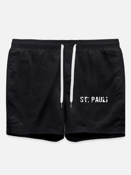 SAINT-PAULI - Short de bain - noir