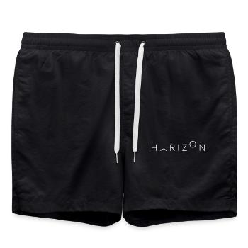 Horizon - Badeshorts - Schwarz - Vorne - AI Model Male 185 light (185cm)