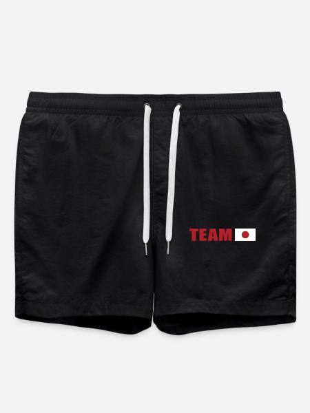 Support Team Japan - Swim Trunks - black