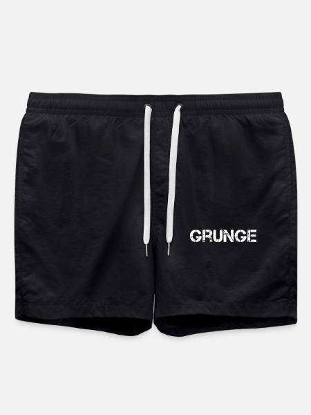 Grunge - Badeshorts - Schwarz