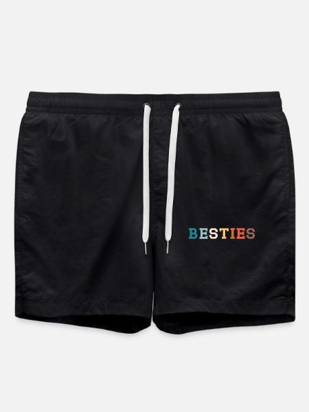 Besties - Swim Trunks - black