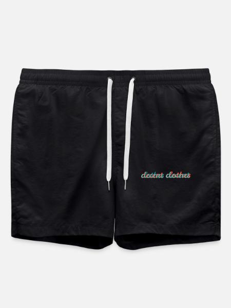 decent clothes - Badeshorts - Schwarz