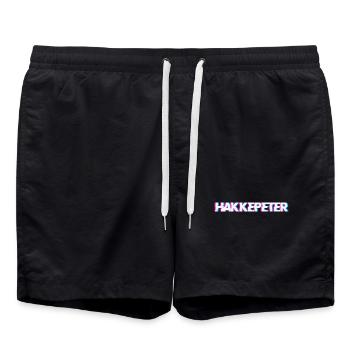 Hardtekk Tekk - Badeshorts - Schwarz - Vorne - AI Model Male 185 light (185cm)