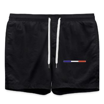 Rectangle 1 - Short de bain - noir - Devant - AI Model Male 185 light (185cm)