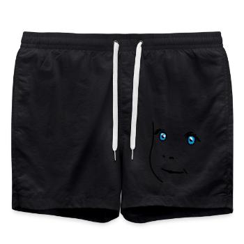 babyface - Badeshorts - Schwarz - Vorne - AI Model Male 185 light (185cm)