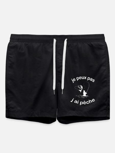 Je Peux Pas J'ai Pêche - Short de bain - noir