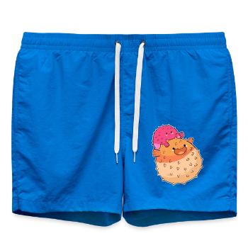 Kugelfisch - Badeshorts - Cobalt blue - Vorne