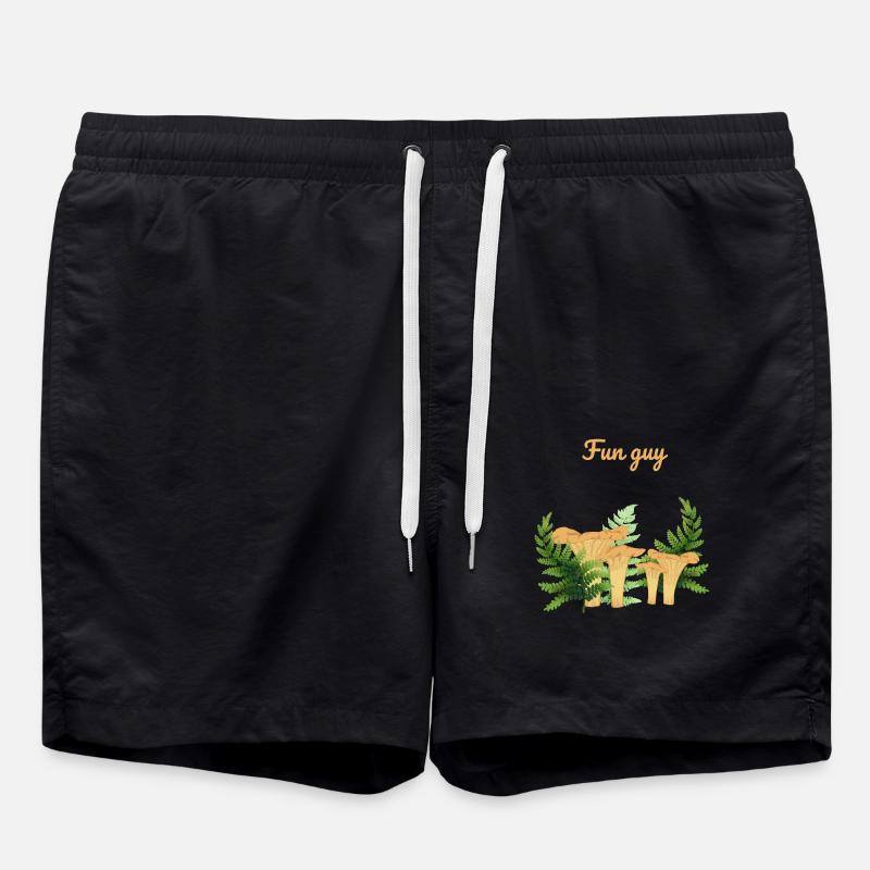 I'm a fun guy - Swim Trunks - black