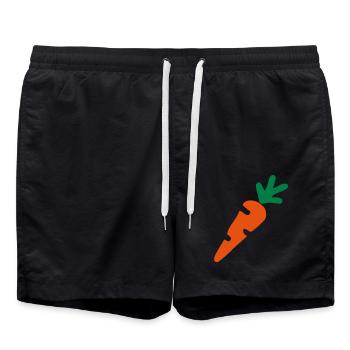 Carrot - Swim Trunks - black - Front - AI Model Male 185 light (185cm)