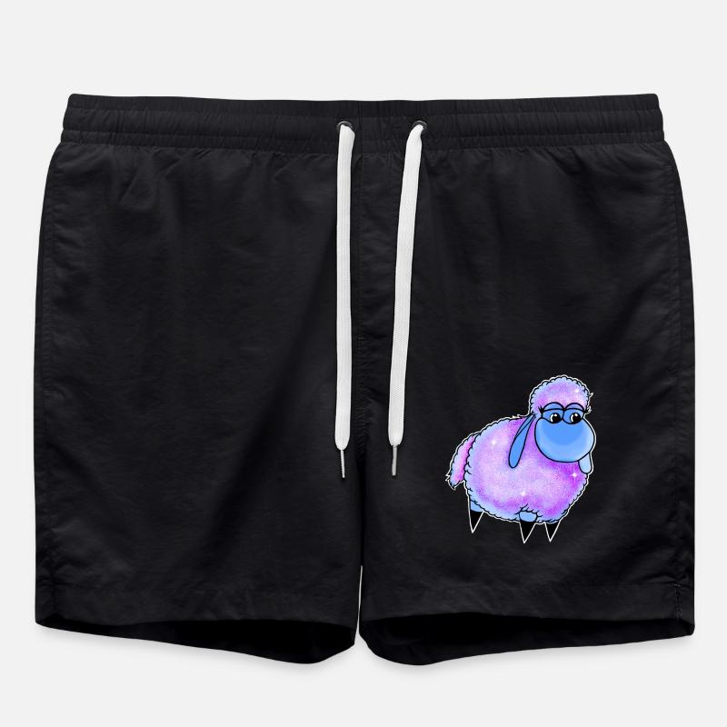 Wolly Sheepling Sprinkle - Badeshorts - Schwarz