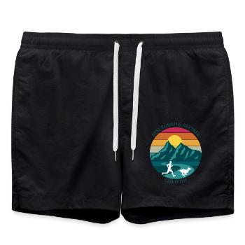 Canicross Best running partner Canirush - Short de bain - noir - Devant - AI Model Male 185 light (185cm)