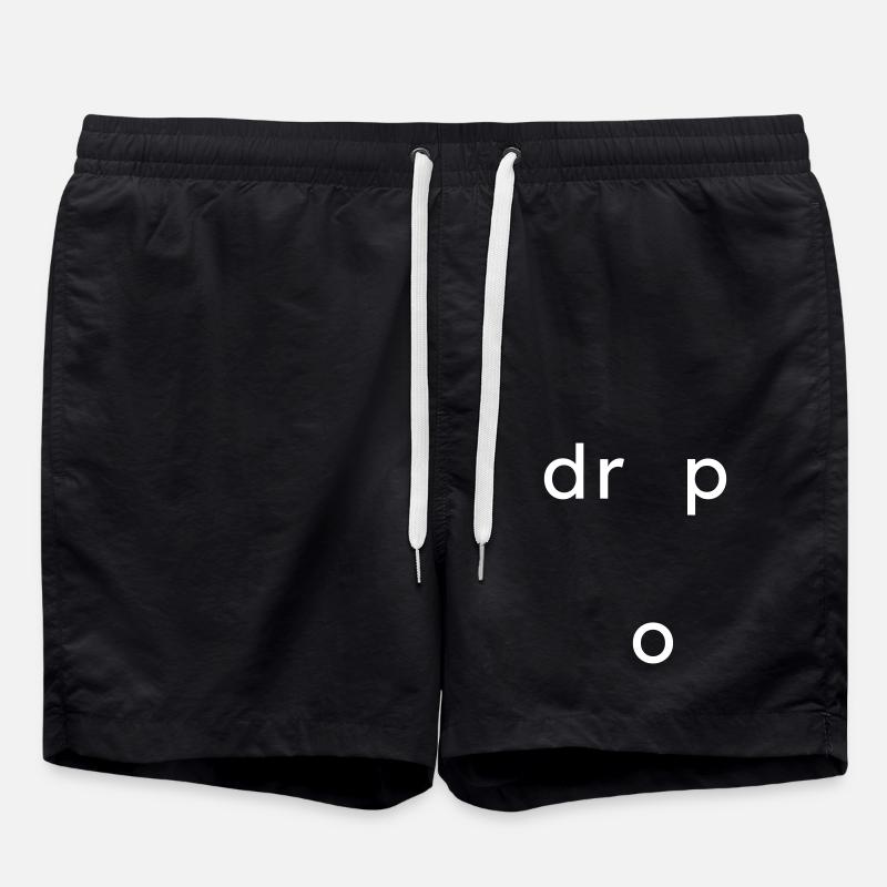 Drop Gift - Swim Trunks - black