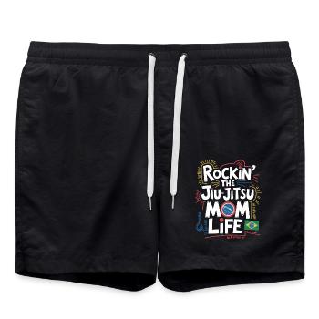 Un look élégant pour les mamans de jiu-jitsu - Short de bain - noir - Devant - AI Model Male 185 light (185cm)