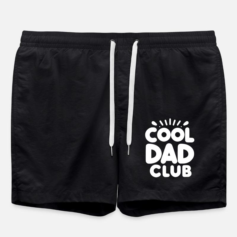 Club des pères cool - Short de bain - noir