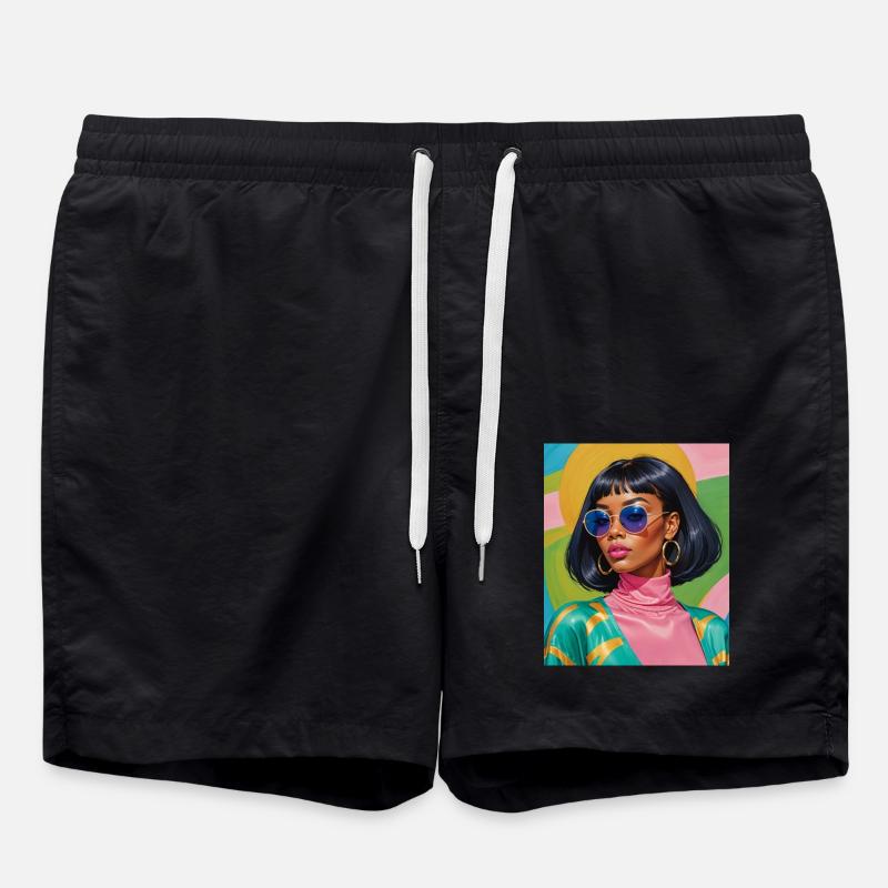 Couleur femme - Short de bain - noir