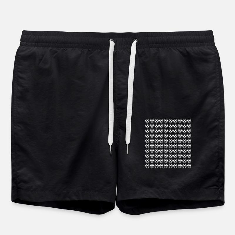 Soccer Player Soccer - Swim Trunks - black
