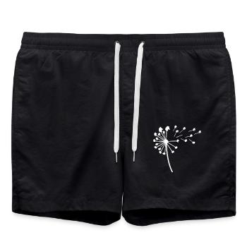 Reiten Pferd - Badeshorts - Schwarz - Vorne - AI Model Male 185 light (185cm)