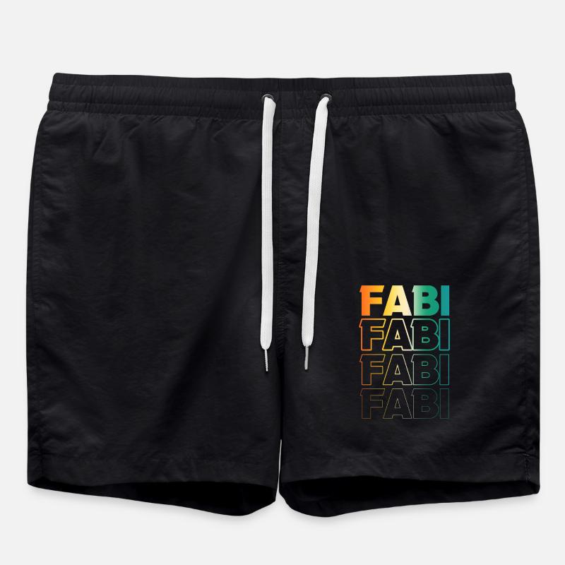 Fabian - Swim Trunks - black