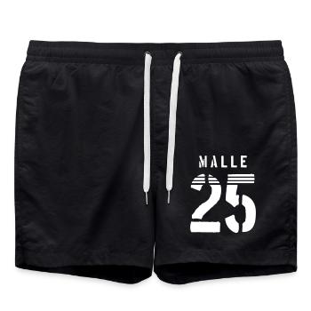 Malle 2025 Trikot - Badeshorts - Schwarz - Vorne - AI Model Male 185 light (185cm)