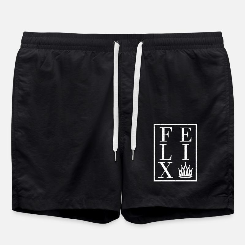 Felix - Swim Trunks - black