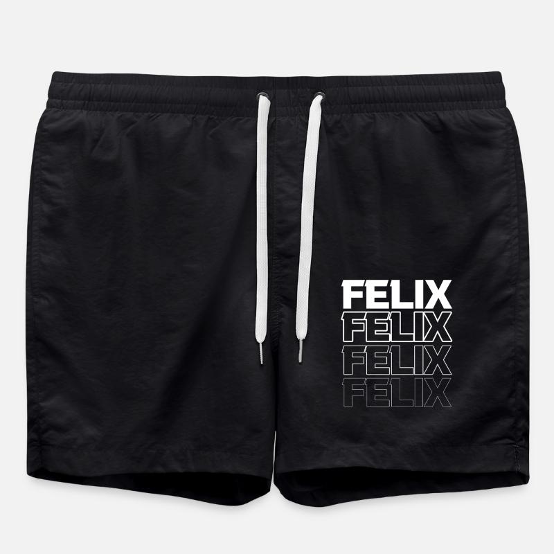 Felix - Swim Trunks - black