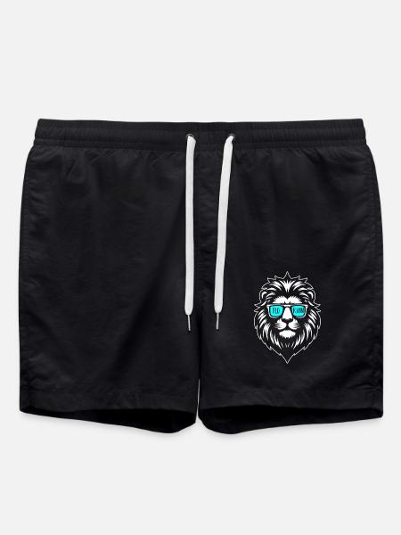 Leo Florian - Swim Trunks - black