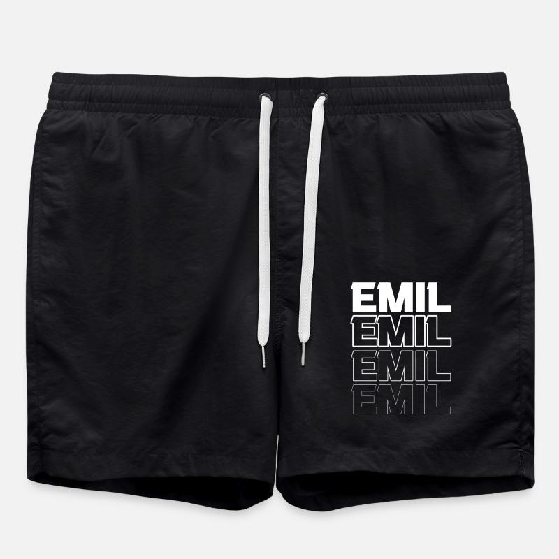 Emil - Badeshorts - Schwarz