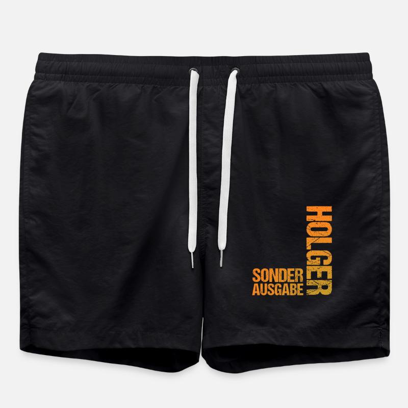 Holger - Badeshorts - Schwarz