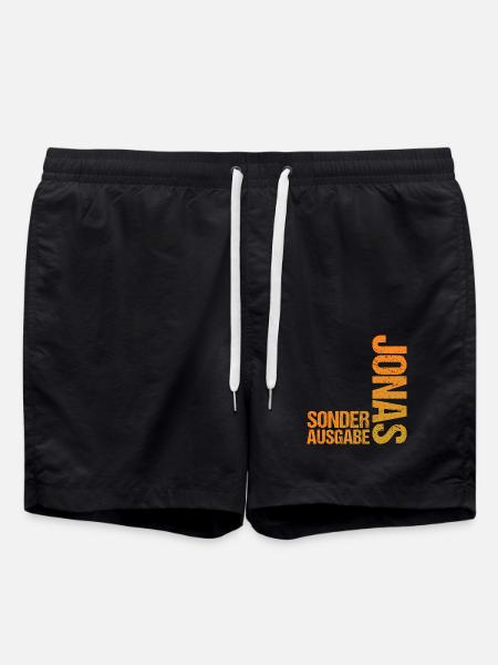 Jonas - Badeshorts - Schwarz