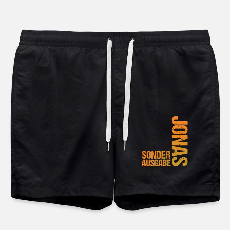 Jonas - Badeshorts - Schwarz