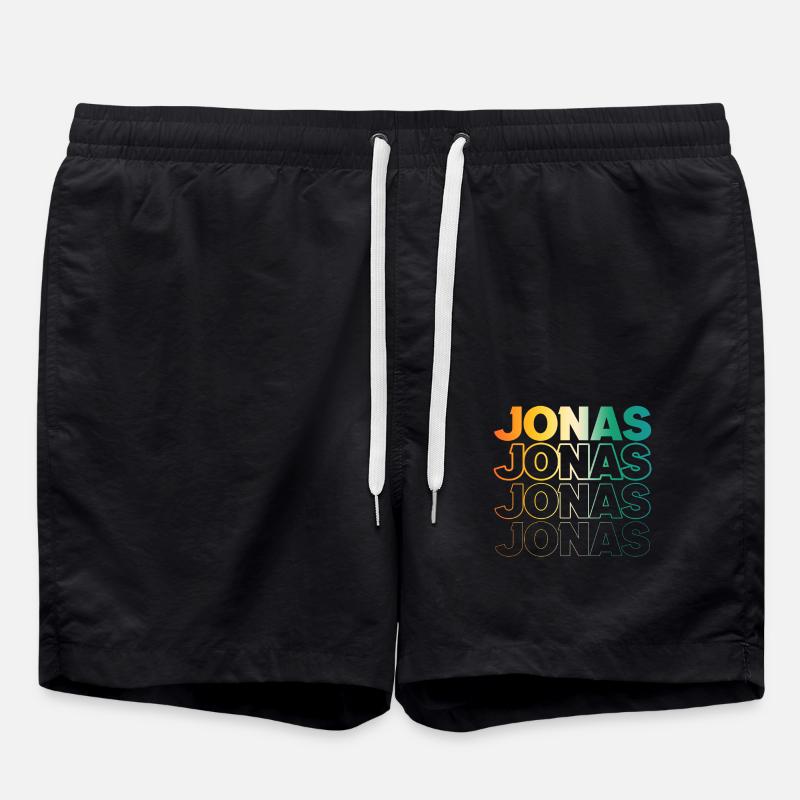 Jonas - Badeshorts - Schwarz