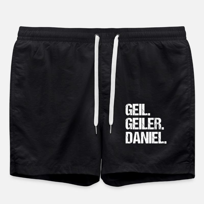 Daniel - Badeshorts - Schwarz