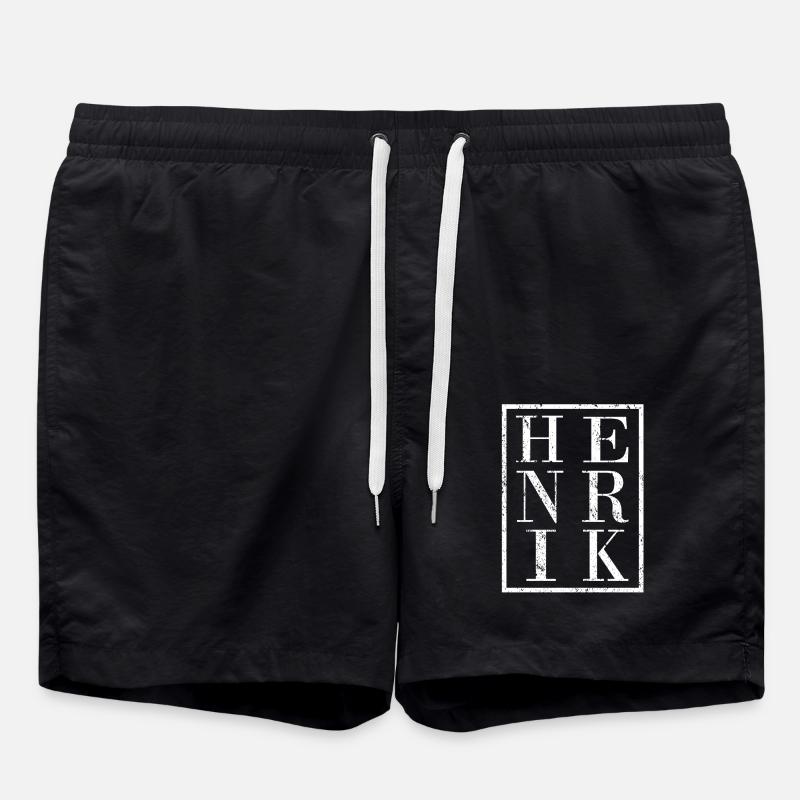 Henrik - Short de bain - noir
