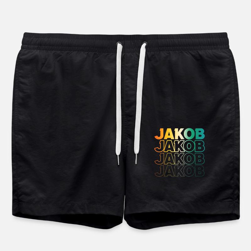 Jacob - Swim Trunks - black