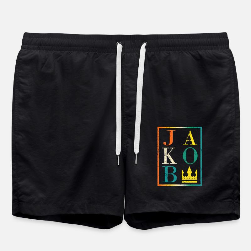 Jacob - Swim Trunks - black
