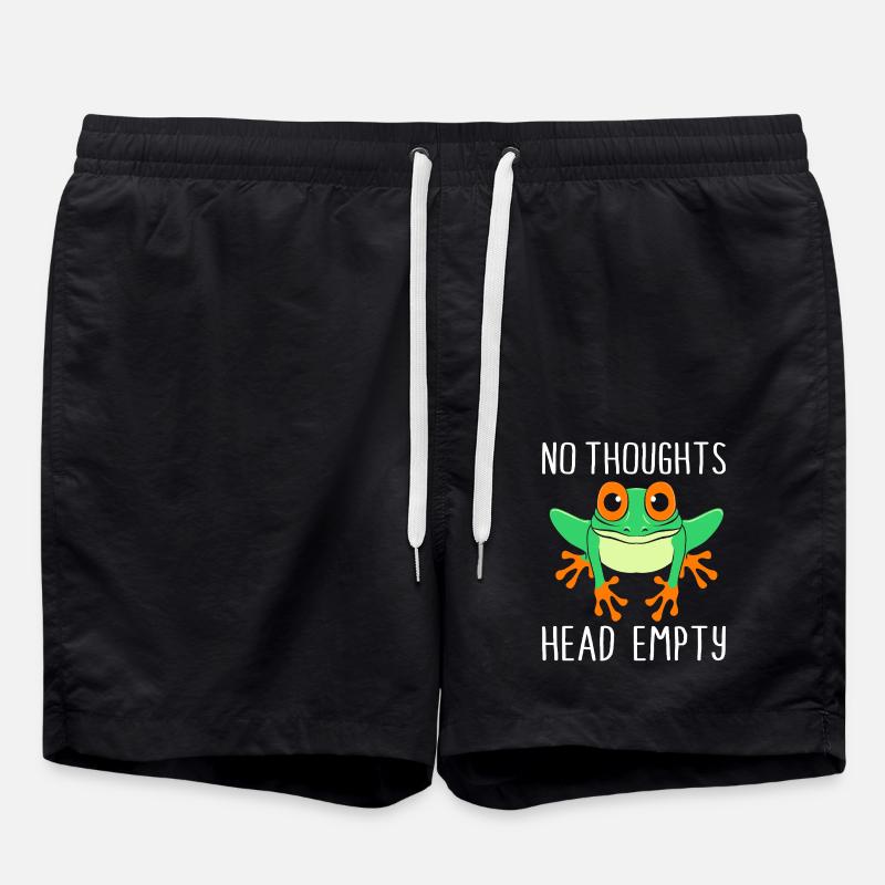 Tree Frog Frog - Swim Trunks - black