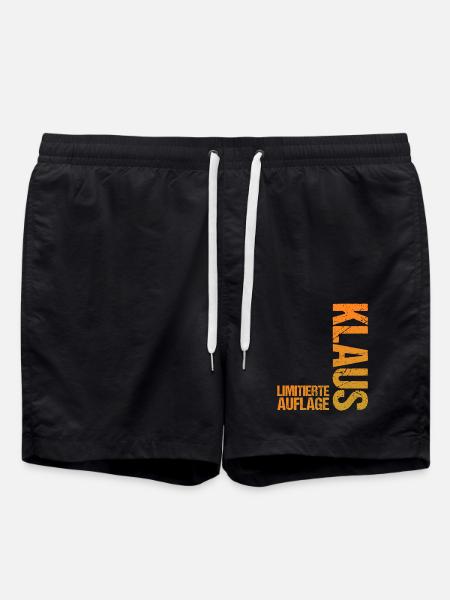 Klaus - Swim Trunks - black