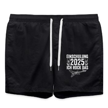 Inscription à l’école primaire de Kita Farewell 2025 - Short de bain - noir - Devant - AI Model Male 185 light (185cm)