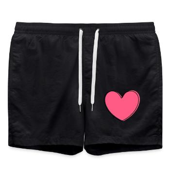 Cadeaux Saint-Valentin Cadeau Saint-Valentin - Short de bain - noir - Devant - AI Model Male 185 light (185cm)