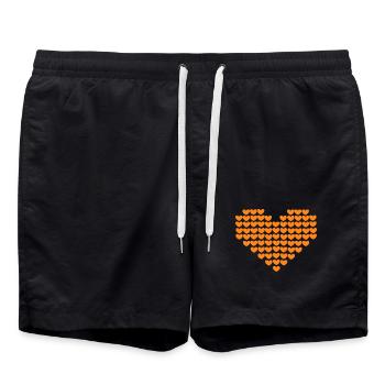 Muttertags Geschenk Mutter Muttertag Geschenkidee  - Badeshorts - Schwarz - Vorne - AI Model Male 185 light (185cm)