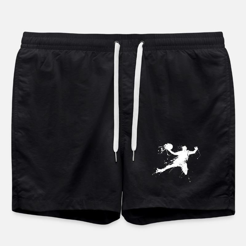 Slam Dunking Basketteur - Short de bain - noir