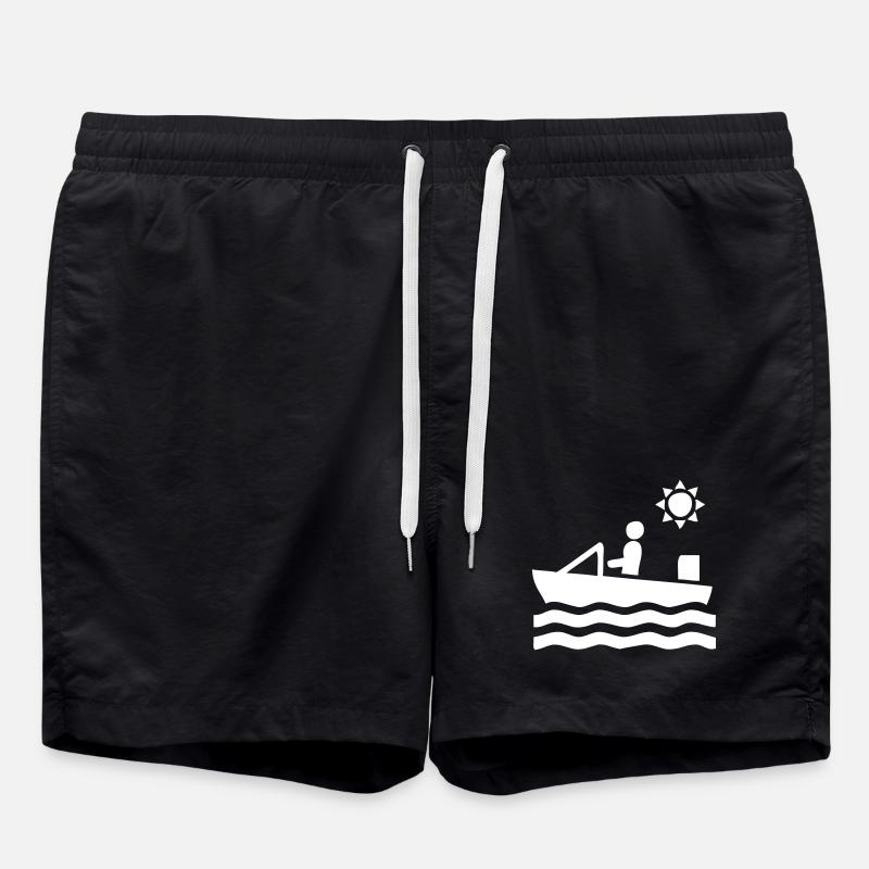 Boat driver - Swim Trunks - black