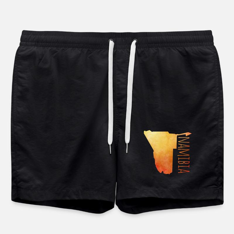 Namibia - Badeshorts - Schwarz