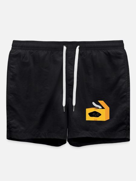 Katt and packaging design - Swim Trunks - black