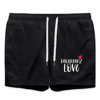Bauchtanz tanzen Bauchtänzerin Tänzerin Geschenk - Badeshorts - Schwarz - Vorne - AI Model Male 185 light (185cm)