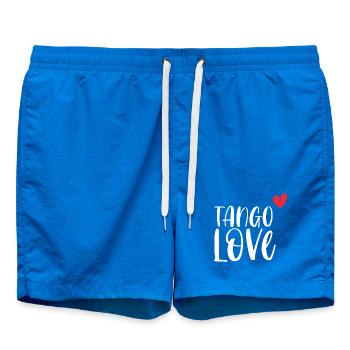Danseur danse danse couple cadeau Tango Love! - Short de bain - cobalt blue - Devant
